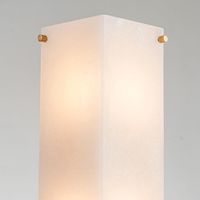 Tubular Alabaster Wall Light