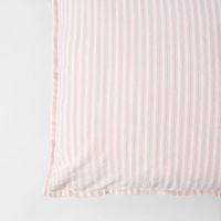 Ticking Cushion Pink 50x50