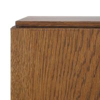 Clara Natural Oak Unit With Brass Legs 160Cm