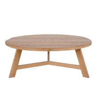 Freya Round Reclaimed Elm Coffee Table 100Cm