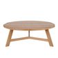 Freya Round Reclaimed Elm Coffee Table 100Cm