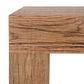 Savannah Reclaimed Oak Side Table 62Cm