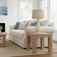 Savannah Reclaimed Oak Side Table 62Cm