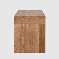 Savannah Reclaimed Oak Side Table 62Cm