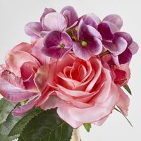 Pink Rose Hydrangea and Cymbidium Orchid bouquet