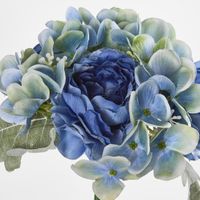 Blue Ranunculus Hydrangea Bouquet
