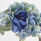 Blue Ranunculus Hydrangea Bouquet