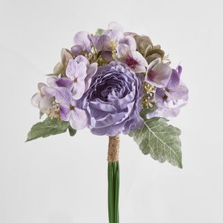 Lilac Ranunculus Hydrangea Bouquet