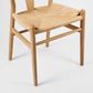 Atlas Dining Chair Ash Frame Natural Seat