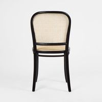 Nook Dining Chair Black Frame Natural Seat