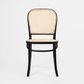 Nook Dining Chair Black Frame Natural Seat