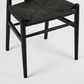 Atlas Dining Chair Black Frame Black Seat