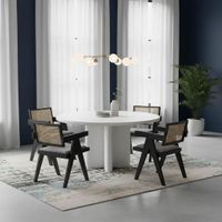 Lexi Scissor Leg Armchair Black Frame Grey Fabric