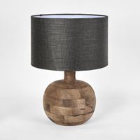 Arum Timber Table Lamp Base- Base Only