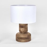 Clem Timber Table Lamp Base- Base Only