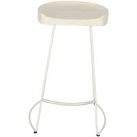 Maddison Stool Natural/ White