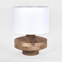 Circa Timber Table Lamp Large Base- Base Only