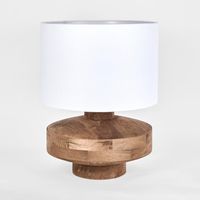 Circa Timber Table Lamp Large Base