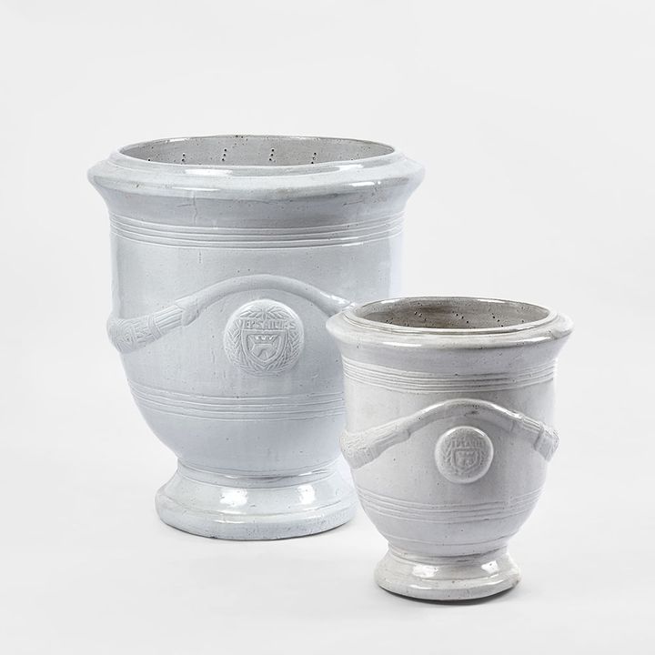 Anduze Planter Set of 2 White