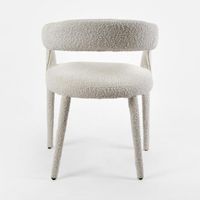 Nolan Dining Chair Boucle Fabric