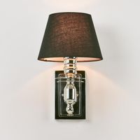 Newton Wall Light Shiny Nickel