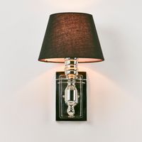 Newton Wall Light Shiny Nickel