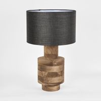 Circa Timber Table Lamp Small Base- Base Only