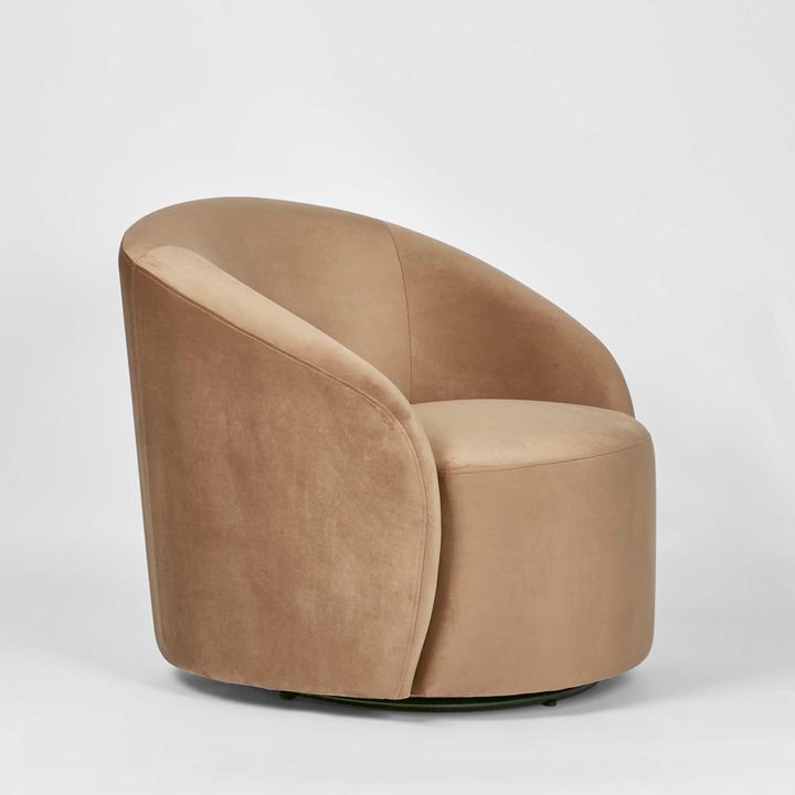 Sierra Swivel Chair Toffee