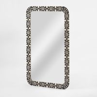 Adina Bone Inlay Mirror Grey/White