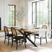 Wainscott Dining Table Brushed Ash 240cm