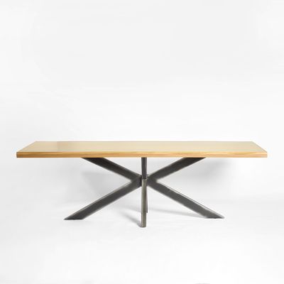 Wainscott Dining Table Brushed Ash 240cm