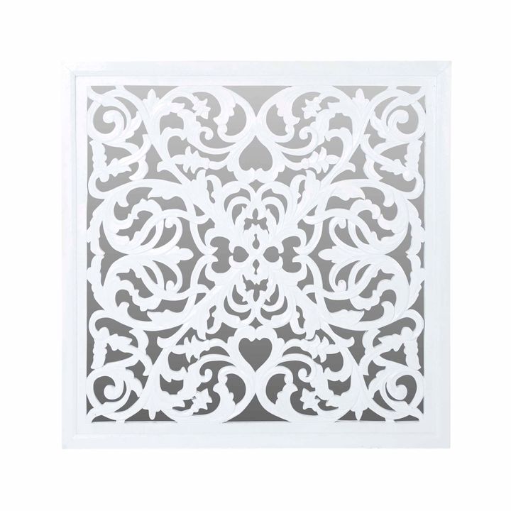 Lattice Mirror 1.28x1.28m White