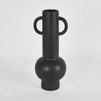 Jarman Ceramic Vase Black