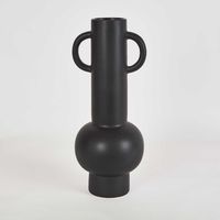 Jarman Ceramic Vase Black