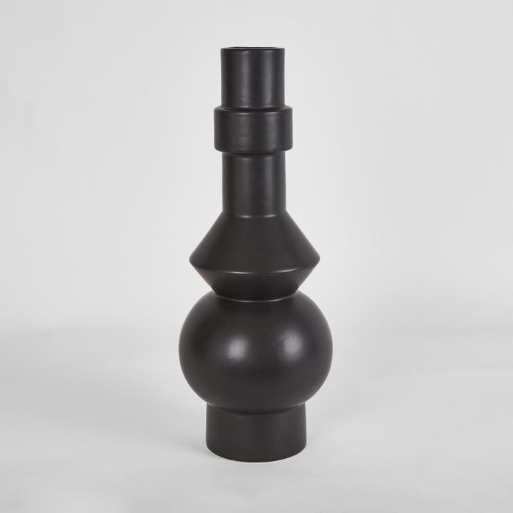 Jackson Ceramic Vase Black