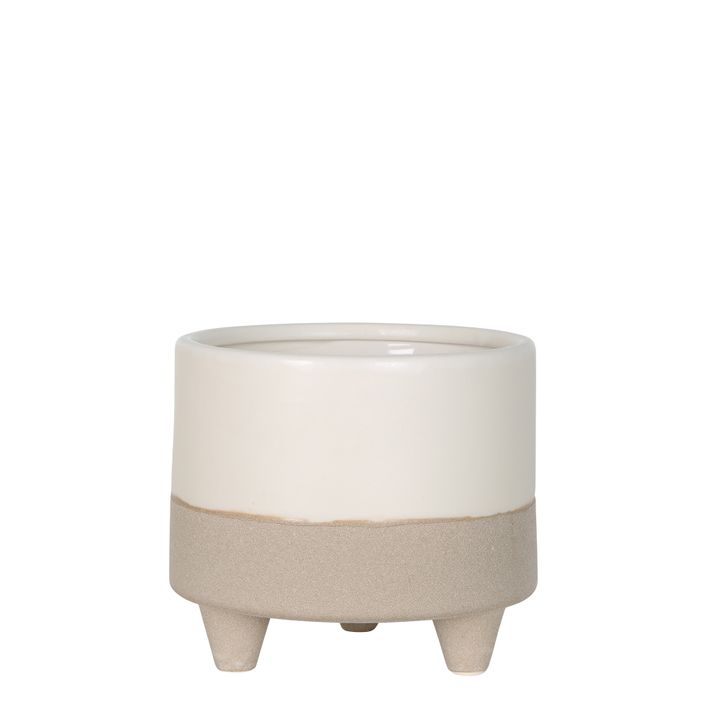 Pasha Pot Small Ivory