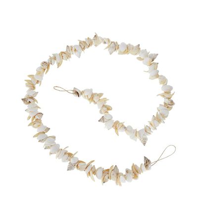 Brighton Shell Garland On Jute String