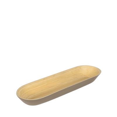 Blana Small Bamboo Platter Grey