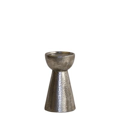 Queenie Candle Holder Silver