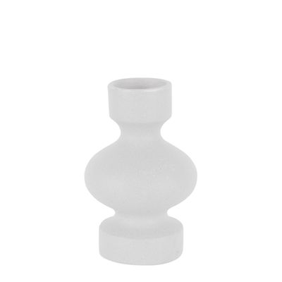 Tula Ceramic Vase White