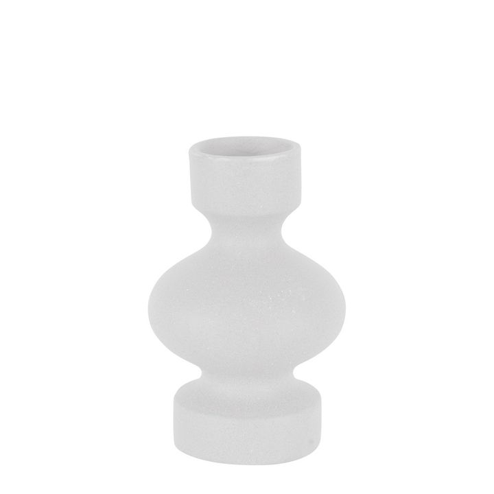 Tula Ceramic Vase White