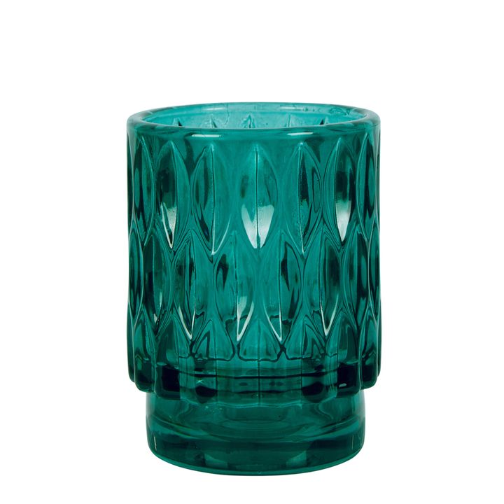 Ashi Tealight Holder Large Indian Teal