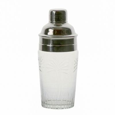 Palm Glass Cocktail Shaker