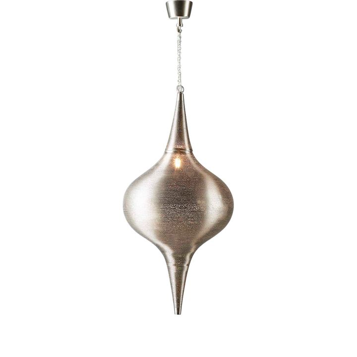 Zara Ceiling Pendant Large Silver