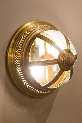 Walter Wall Light Antique Brass