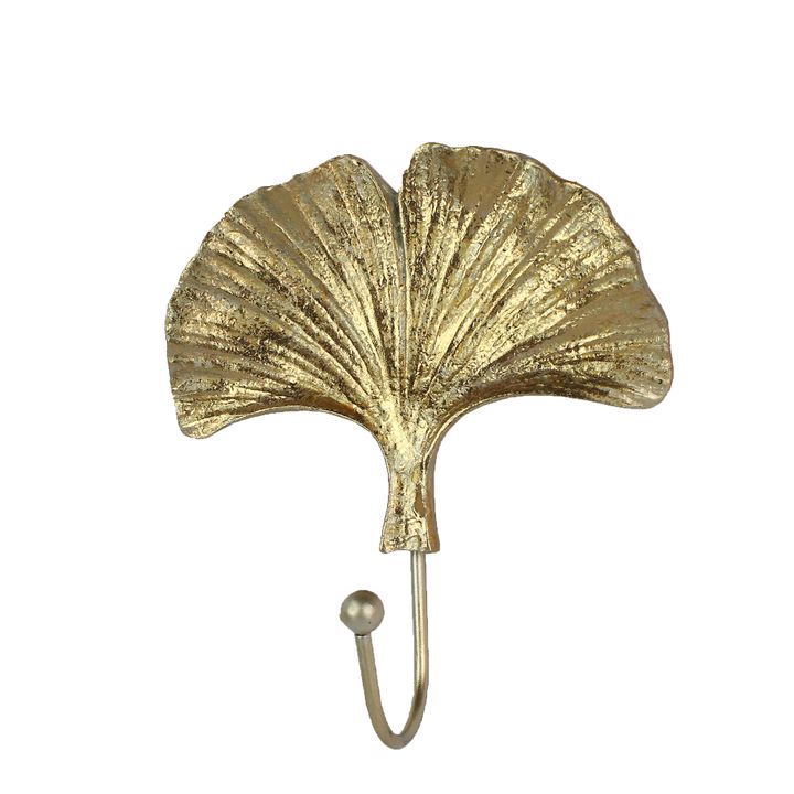 Ginko Leaf Polyresin Wall Hook