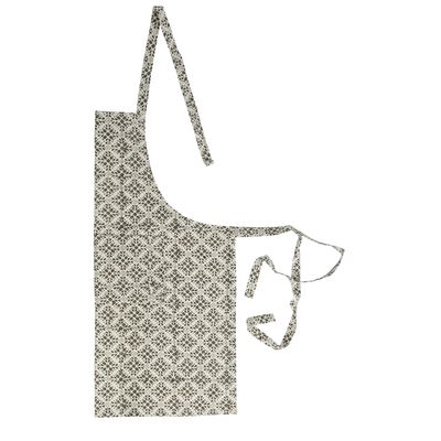 Cyra Lace Print Cotton Apron