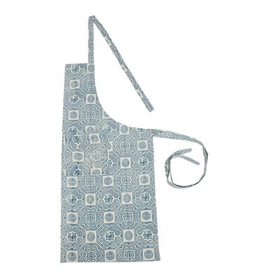 Malta Mosaic Cotton Apron