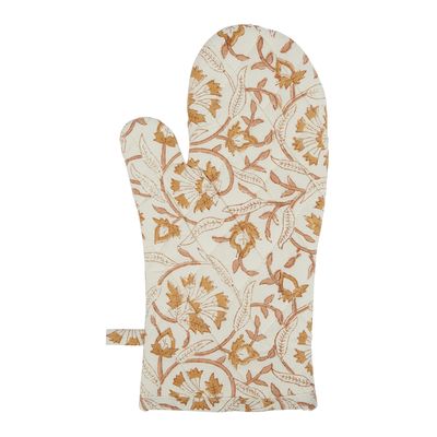 Sorento Floral Cotton Single Oven Glove