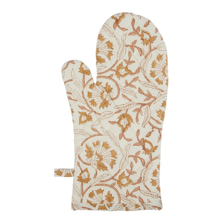 Sorento Floral Cotton Single Oven Glove